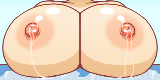 1girls, 2d, areolae, breast focus, breasts, color, female, female only, huge breasts, human, lactating, lactation, lactation without expressing, large breasts, light skin, light-skinned female, manyakis, milk, nipples, no visible genitalia, nude, pale skin, pale-skinned female, partial female, pink nipples, solo