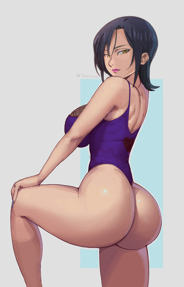 1girls, ass, big ass, big breasts, breasts, edit, female, female only, merlin (nanatsu no taizai), nanatsu no taizai, phat smash, solo, the seven deadly sins