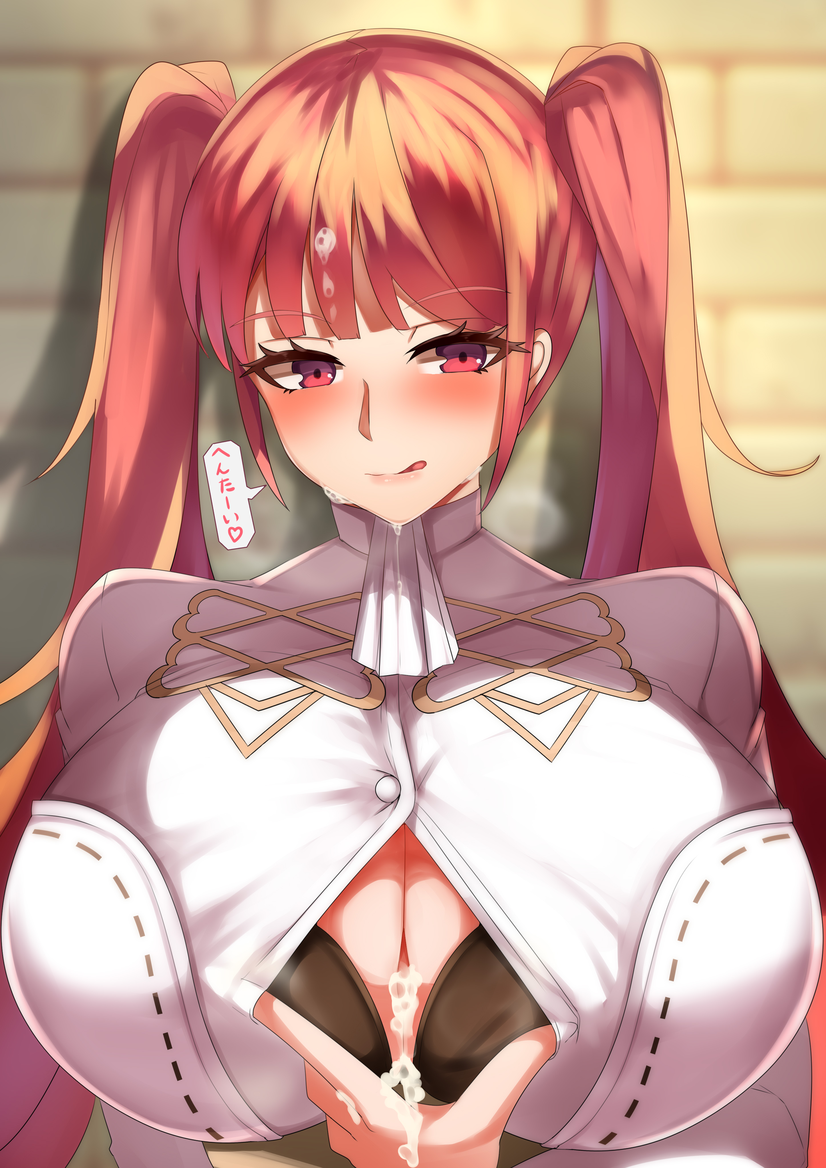 1girls, female, female focus, fire emblem, fire emblem: three houses, garreg mach monastery uniform, hilda valentine goneril, long hair, nintendo, pink hair, solo, solo female, solo focus, tea texiamato