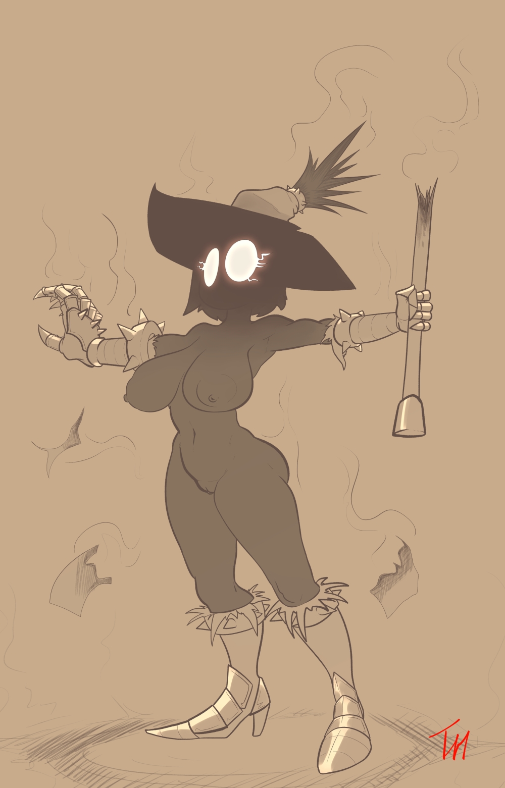 1girls, ass, breasts, embarrassed, embarrassed nude female, enf, female, genderswap, huge breasts, league of legends, nipples, pussy, rule 63, thingshappen, veigal, veigar, wardrobe malfunction, yordle