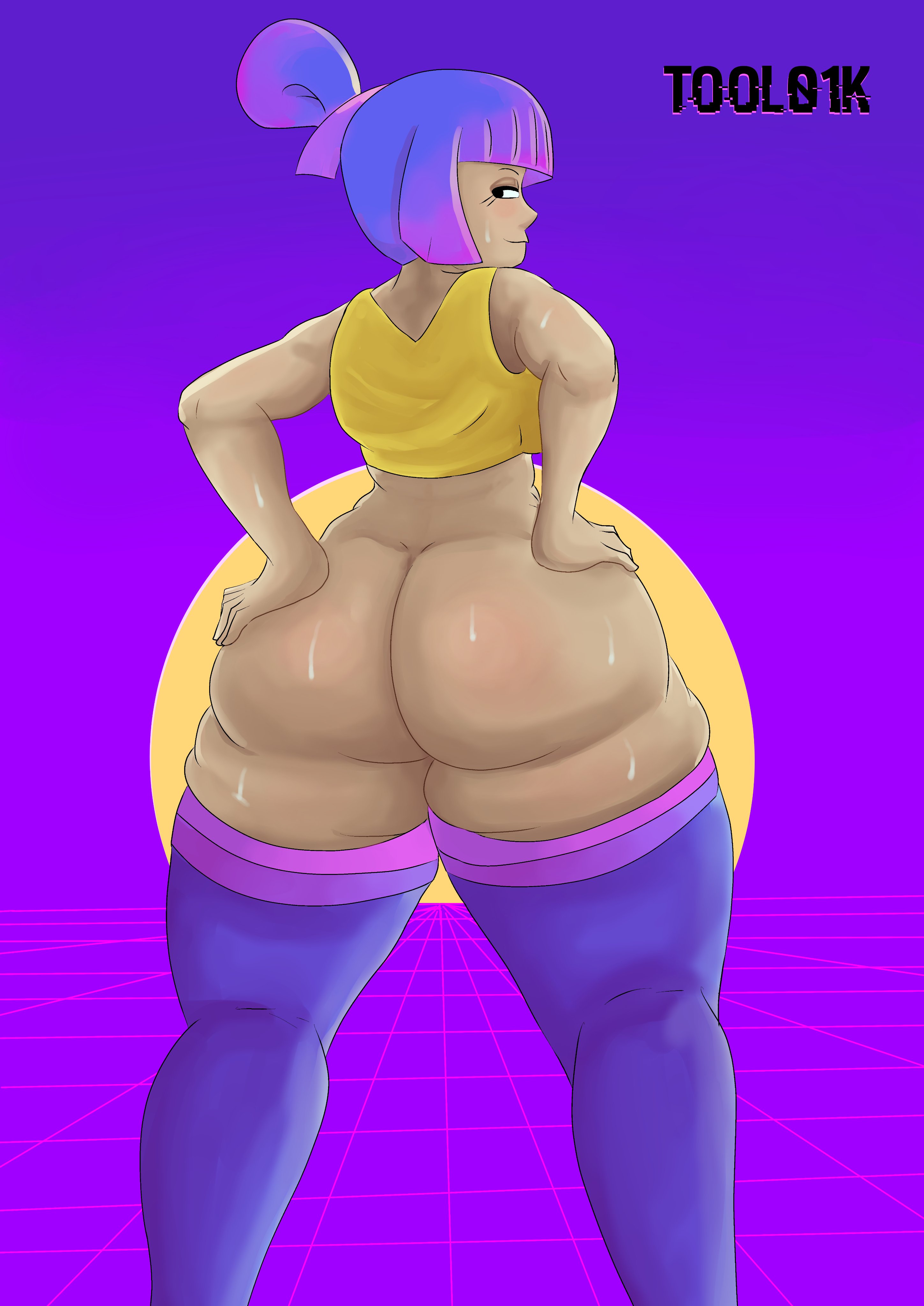 ass, breasts, busty, female, female focus, female only, glitch techs, hourglass figure, miko kubota, nickelodeon, smooth skin, tagme, tool01k, wide hips