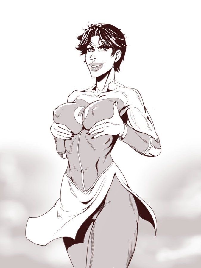 anasheya anissa big_breasts female_rapist invincible invincible_(comics) milf seductive_smile teasing viltrumite viltrumite_uniform