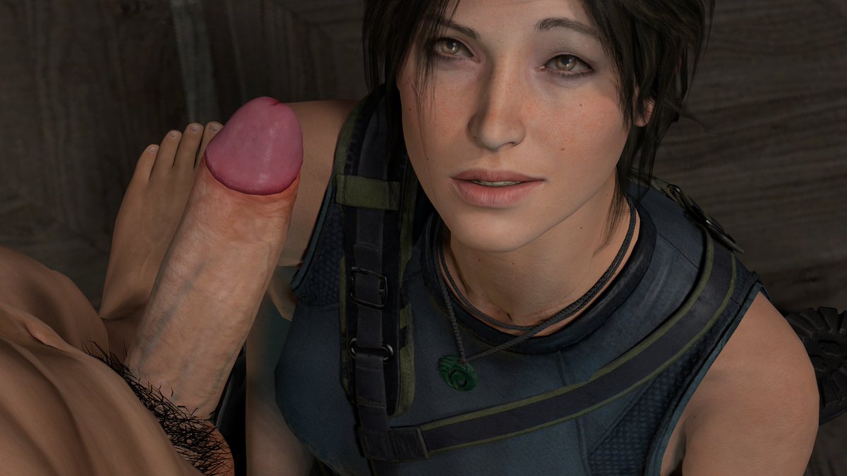 3d, brown eyes, brown hair, female, lara croft, lara croft (survivor), light skin, light-skinned male, long hair, male, sex, stephanie23, tagme, tomb raider, tomb raider (survivor)