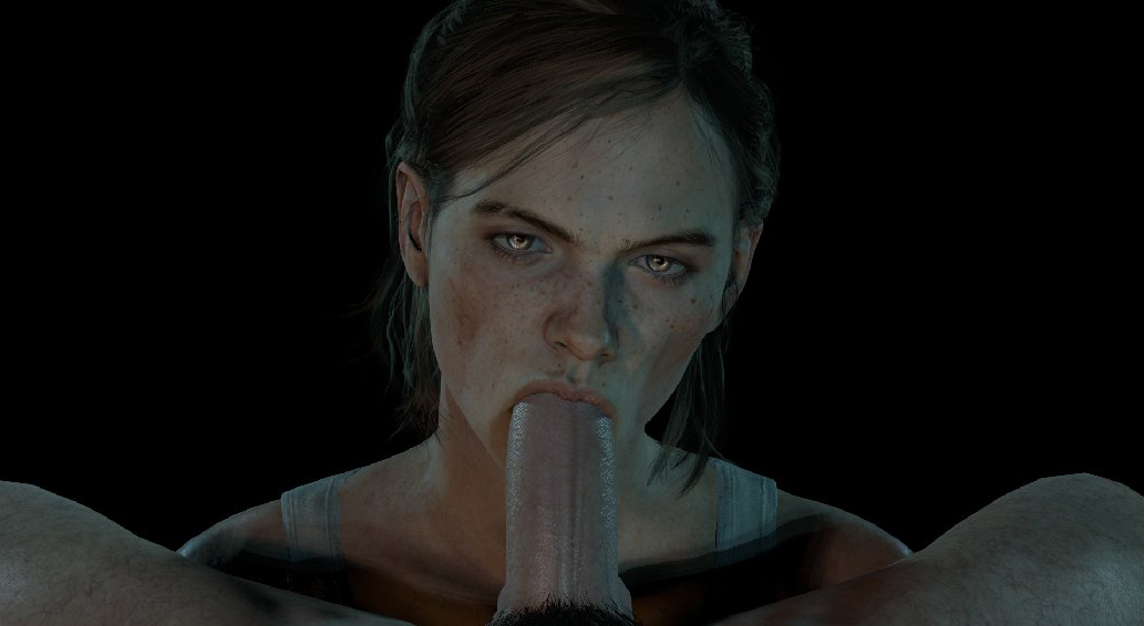 1boy, 1girls, 3d, angry, athletic, athletic female, blowjob, brown hair, edit, ellie (the last of us), ellie williams, fellatio, female, female focus, light skin, light-skinned male, long hair, male, male pov, naughty dog, oral, oral penetration, oral sex, pov, sex, stephanie23, tagme, the last of us, the last of us 2