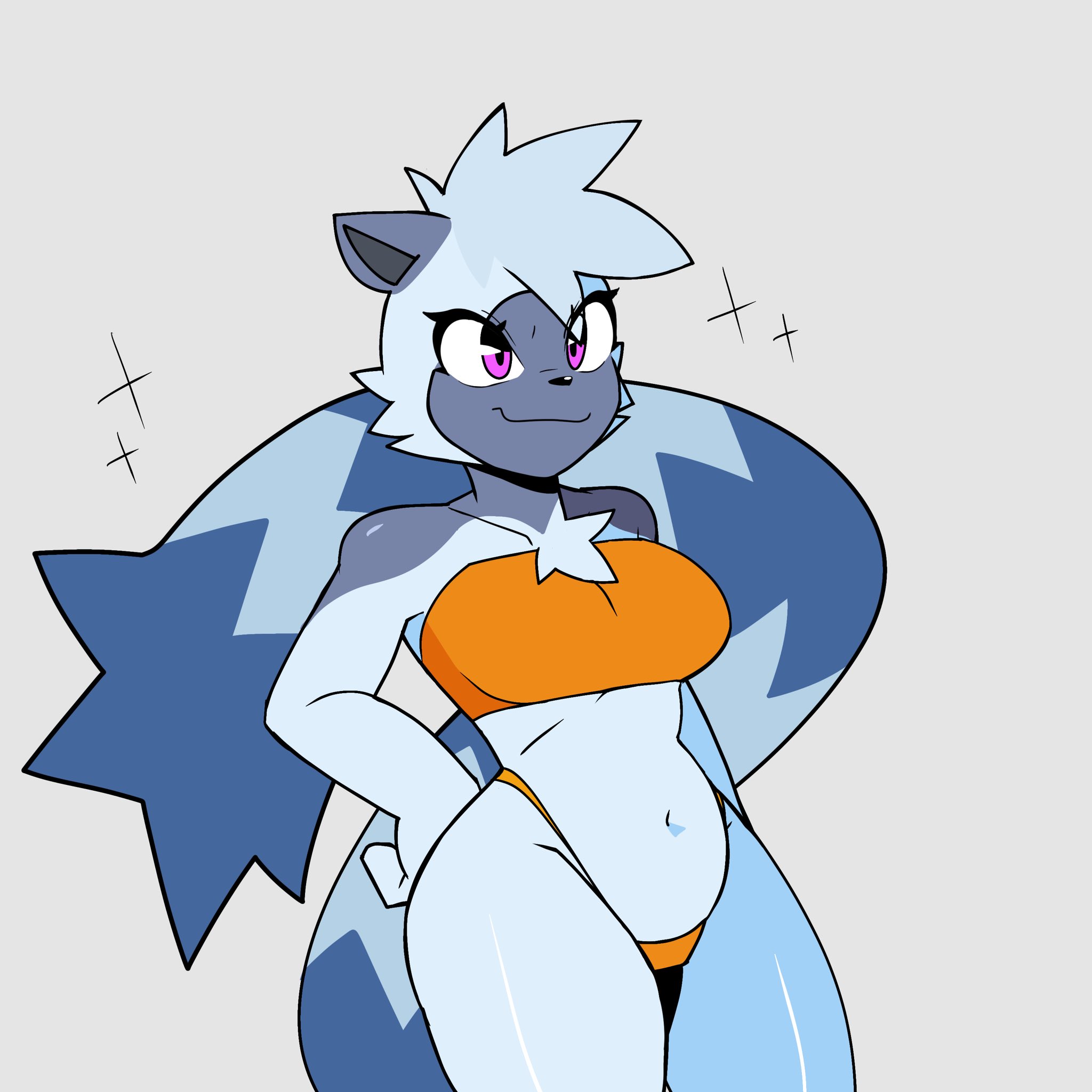 bikini, furry, ryuuuk1, sonic (series), sonic the hedgehog (comics), sonic the hedgehog (series), tangle the lemur, yellow bikini
