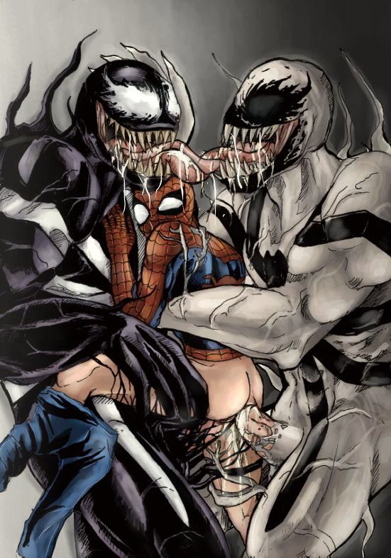 3boys anal anal_sex anti-venom ass big_dom_small_sub bottomless boy_rape cum cum_in_ass cum_inside double_anal double_penetration forced forced_yaoi from_behind gay group_sex human humanoid interspecies mac_gargan male male_only marvel monster multiple_anal_insertions penetration penis peter_parker rape saliva sandwiched sex size_difference smooth_skin spider-man spider-man_(series) threesome tongue tongue_out venom_(marvel) villain_on_hero yaoi