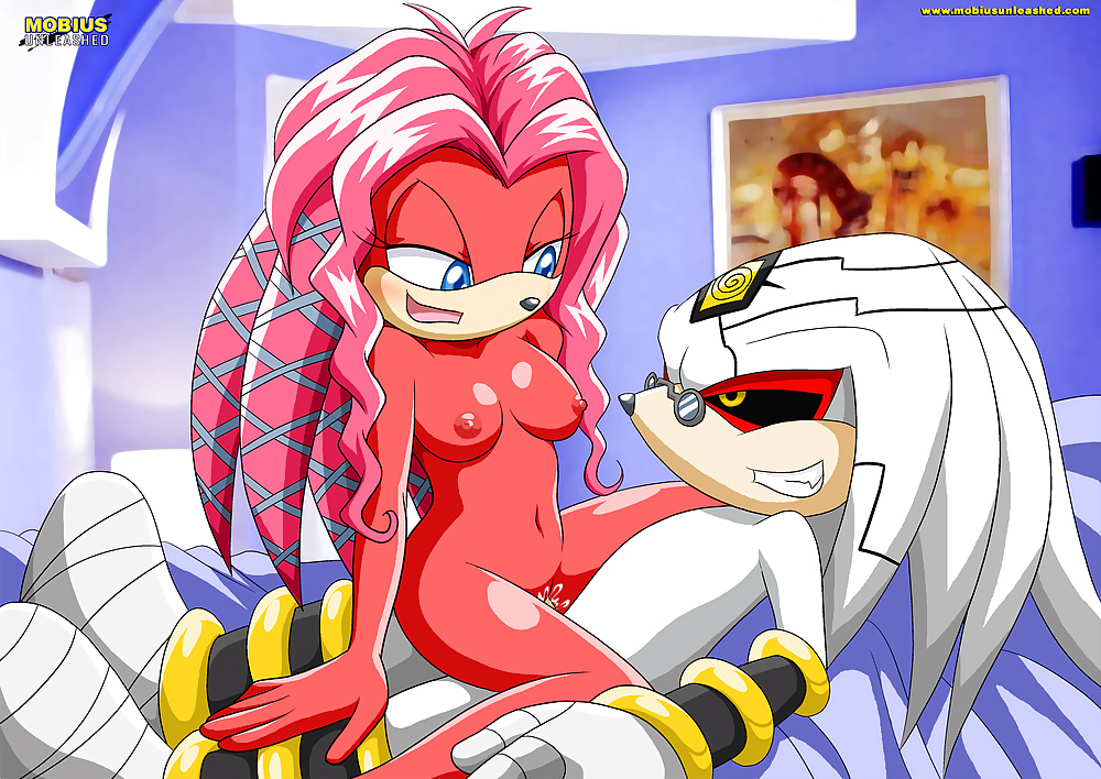 bbmbbf blue_eyes blush cowgirl_position cum_dripping doctor_finitevus dr._finitevus female/male in_bed lien-da mobius_unleashed naked red_fur sex smiling sonic_(series) sonic_the_hedgehog_(series) staring_at_another straight white_fur yellow_eyes