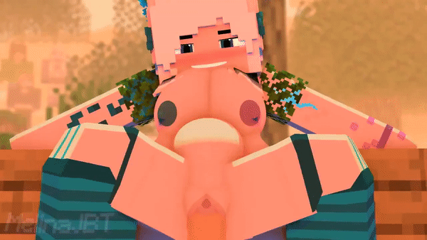 1boy, 1girls, 3d, animated, big breasts, blue eyes, breasts, character, commission, emilia jungle (melinajbt), female, green stockings, looking at partner, looking at viewer, male, male pov, melinajbt, mine-imator, minecraft, nude, outside, point of view, pov, pussy, riding, sex, vaginal penetration, white hair
