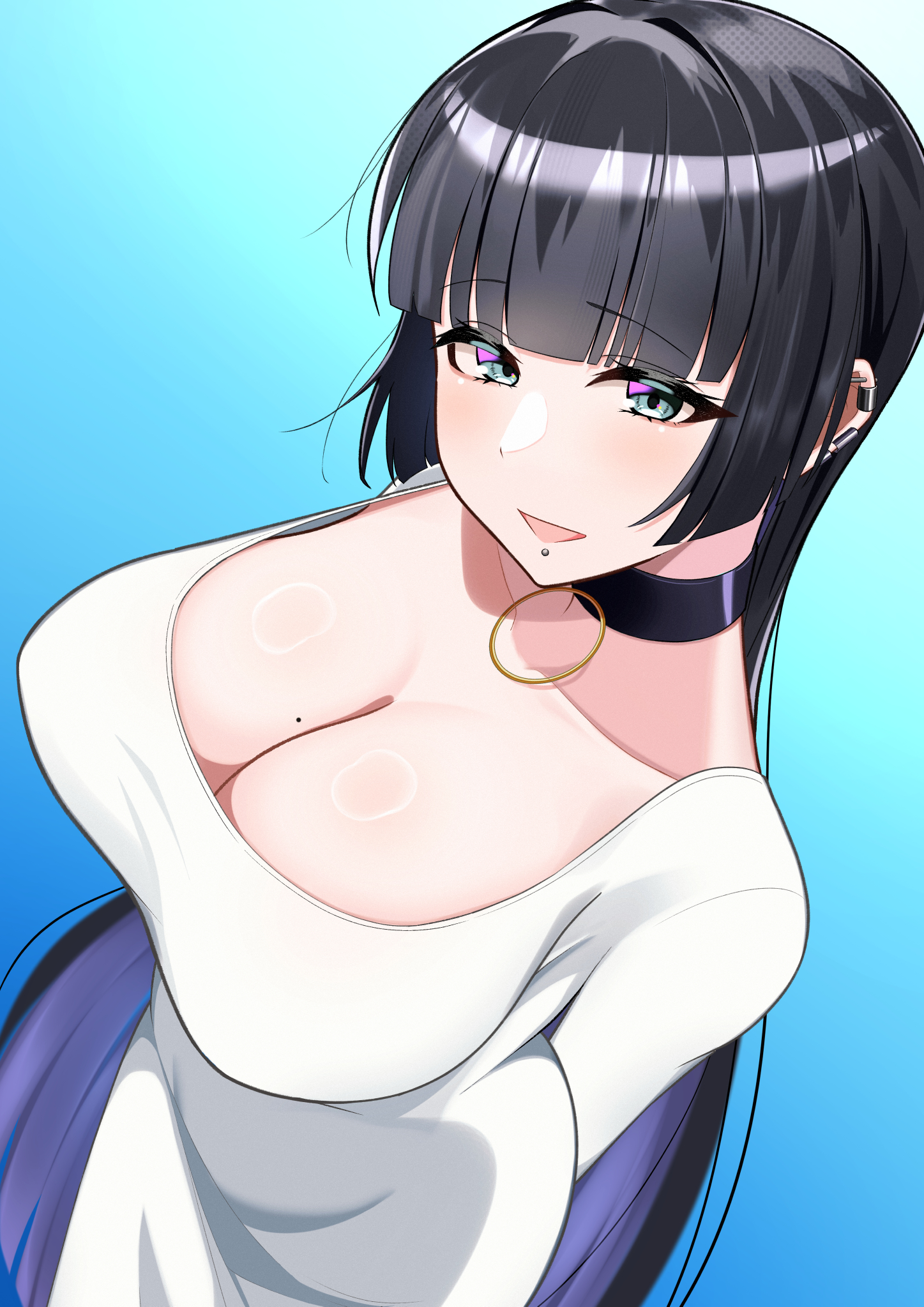 1girls, big breasts, bigthirteen0301, bocchi the rock!, breasts, female, pa-san, tagme