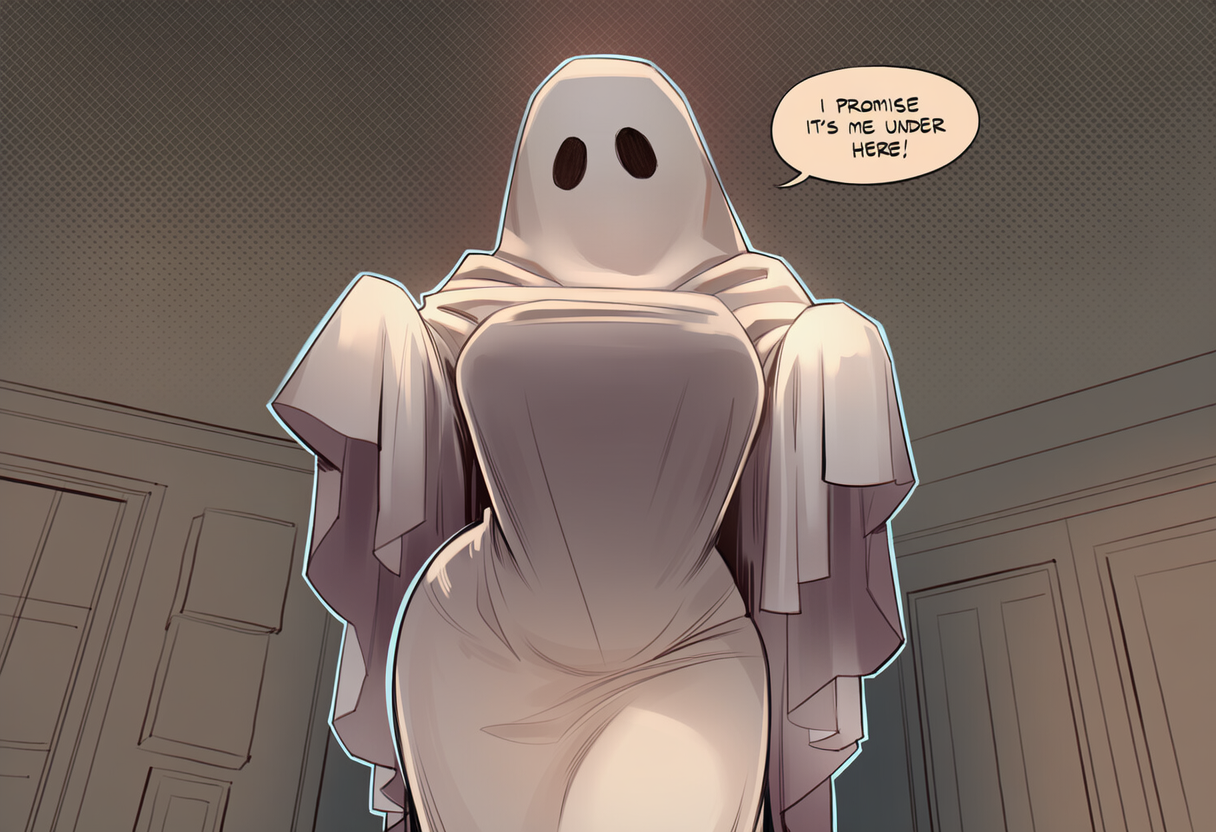 1girls, aged up, ai generated, ass, avengers, big ass, big thighs, breasts, brown body, brown skin, brown-skinned female, champions (marvel), curvaceous, curvy, curvy figure, dark skin, dark-skinned female, digital media (artwork), female, ghost costume, halloween, halloween costume, hips, hourglass figure, kamala khan, marvel, marvel comics, ms. marvel, ms. marvel (kamala khan), phophopho, slim waist, tan body, tan skin, tan-skinned female, thick, thick hips, thick legs, thick thighs, thighs, voluptuous, waist, wide hips, young avengers