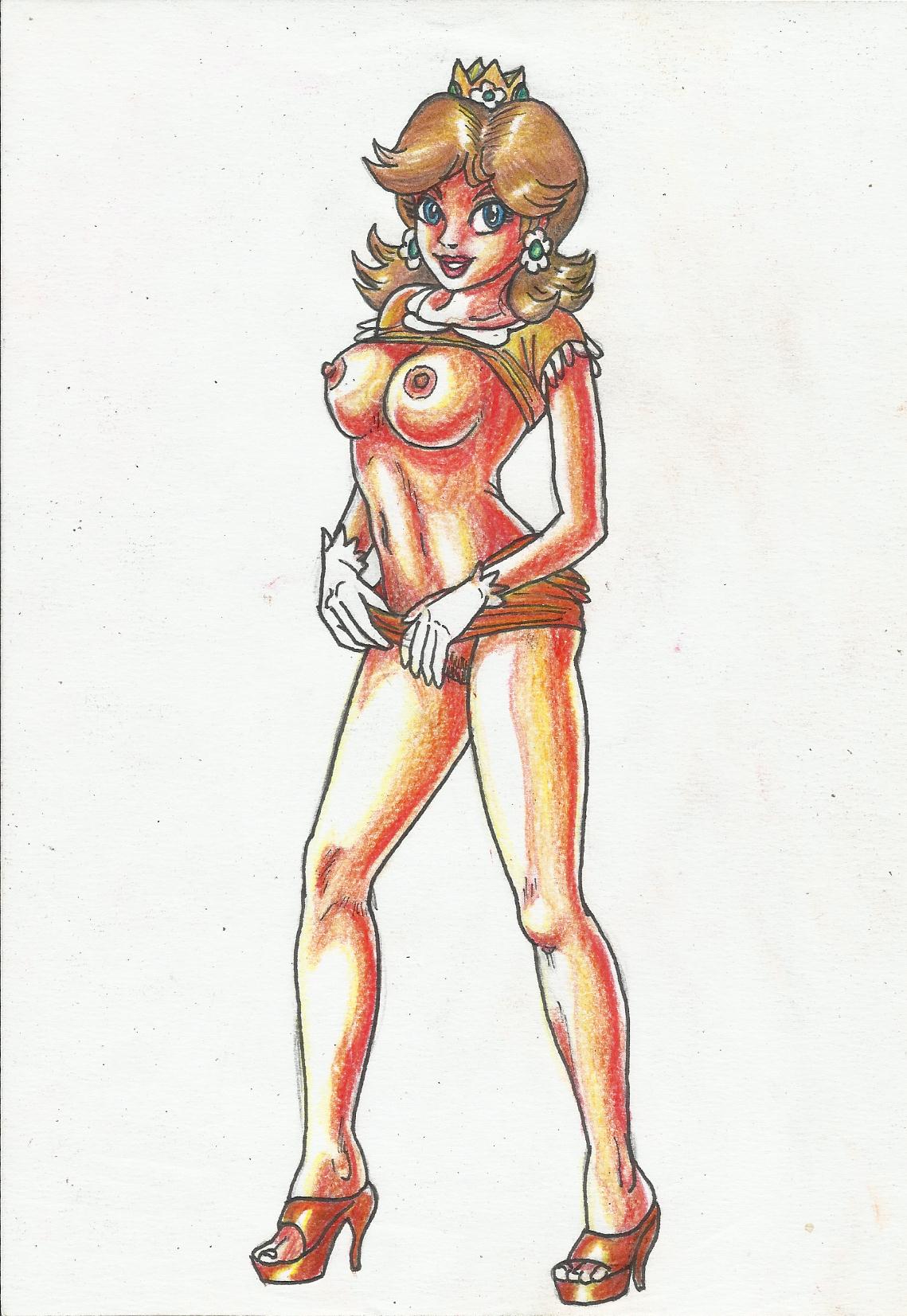 Princess Daisy (Mario (Series)) Rule 34 Image