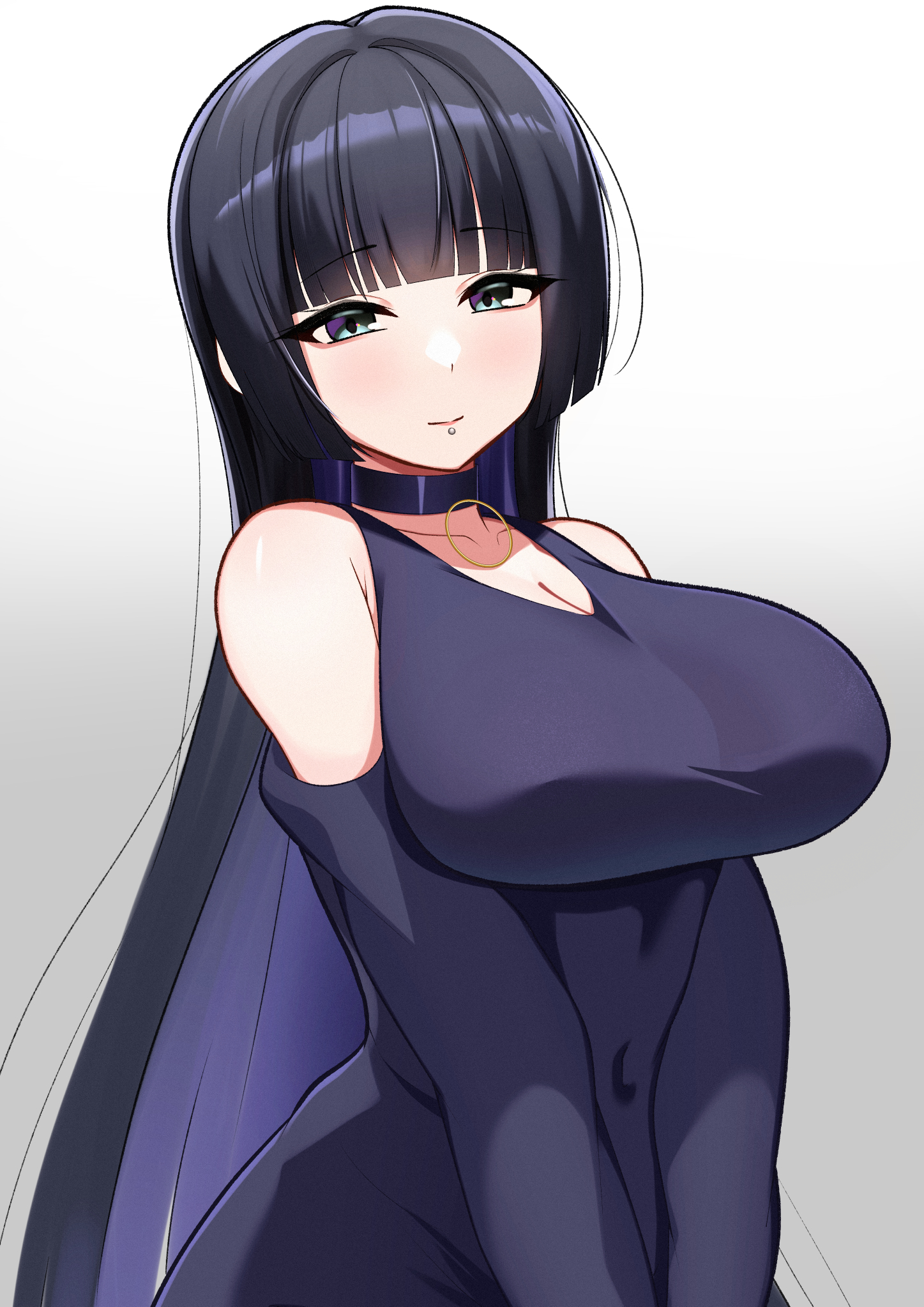 1girls, big breasts, bigthirteen0301, bocchi the rock!, breasts, female, pa-san, tagme