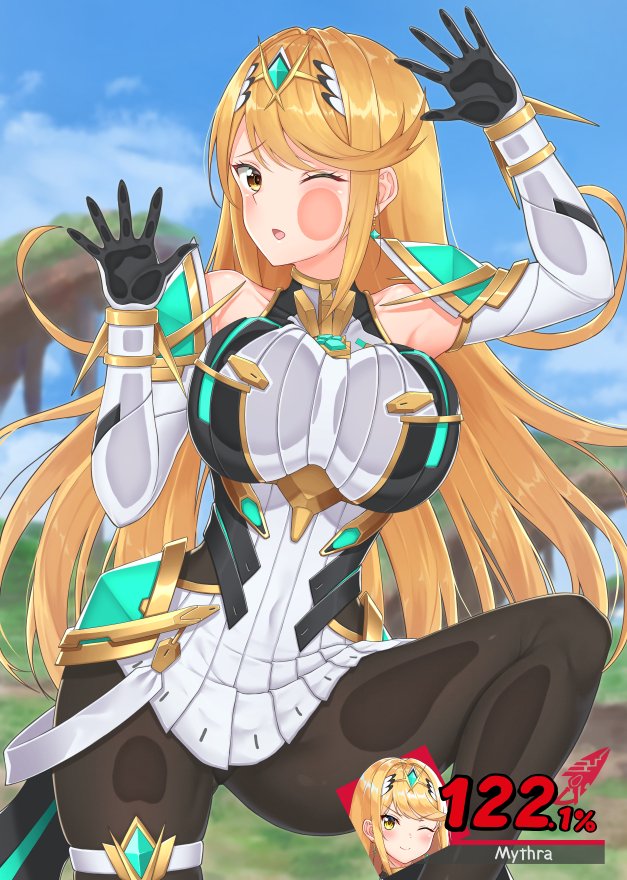 1girls, 2020, 5 fingers, against fourth wall, against glass, alternate breast size, armor, armpits, bare shoulders, big breasts, black gloves, black panties, blonde hair, breast press, breast squeeze, breasts, cheek press, cheek squash, cloud, covered navel, defeated, dress, eyebrows visible through hair, female, female only, fourth wall, gameplay mechanics, gloves, hips, jewelry, large breasts, long hair, looking at viewer, matching hair/eyes, mythra, nintendo, one eye closed, open mouth, outdoors, panties, panties under pantyhose, pantyhose, screen ko (super smash bros.), short dress, sky, solo, solo female, sssemiii, super smash bros., super smash bros. ultimate, thick, thick thighs, thigh strap, thighs, tiara, tongue, underwear, very long hair, wide hips, xenoblade (series), xenoblade chronicles 2, yellow eyes