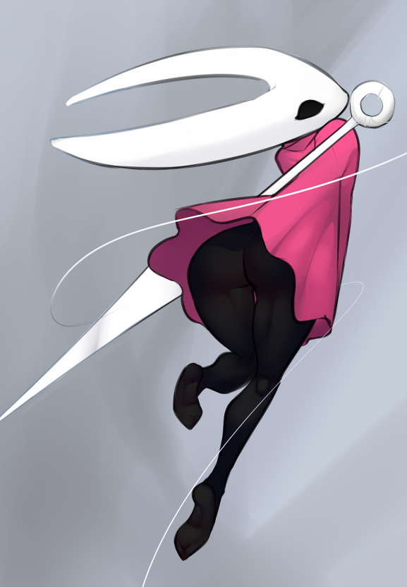 1girls ass big_ass big_butt butt cape cloak female female_only hips hollow_knight hornet_(hollow_knight) humanoid insanespyro large_ass large_butt red_cape scas solo solo_female thick thick_ass thick_thighs thighs upskirt wide_hips