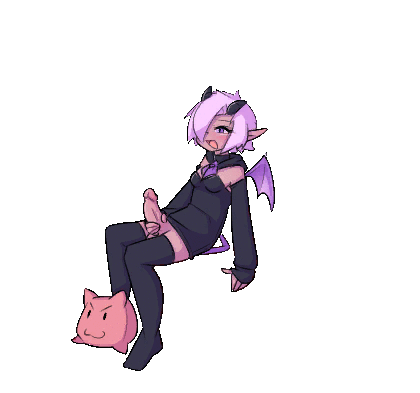 1boy, animated, balls, clothed, clothing, color, colored, hoodie (artist), humanoid, humanoid penis, male, male only, masturbation, mostly clothed, penis, sitting, solo, tagme, thigh highs, thighhighs