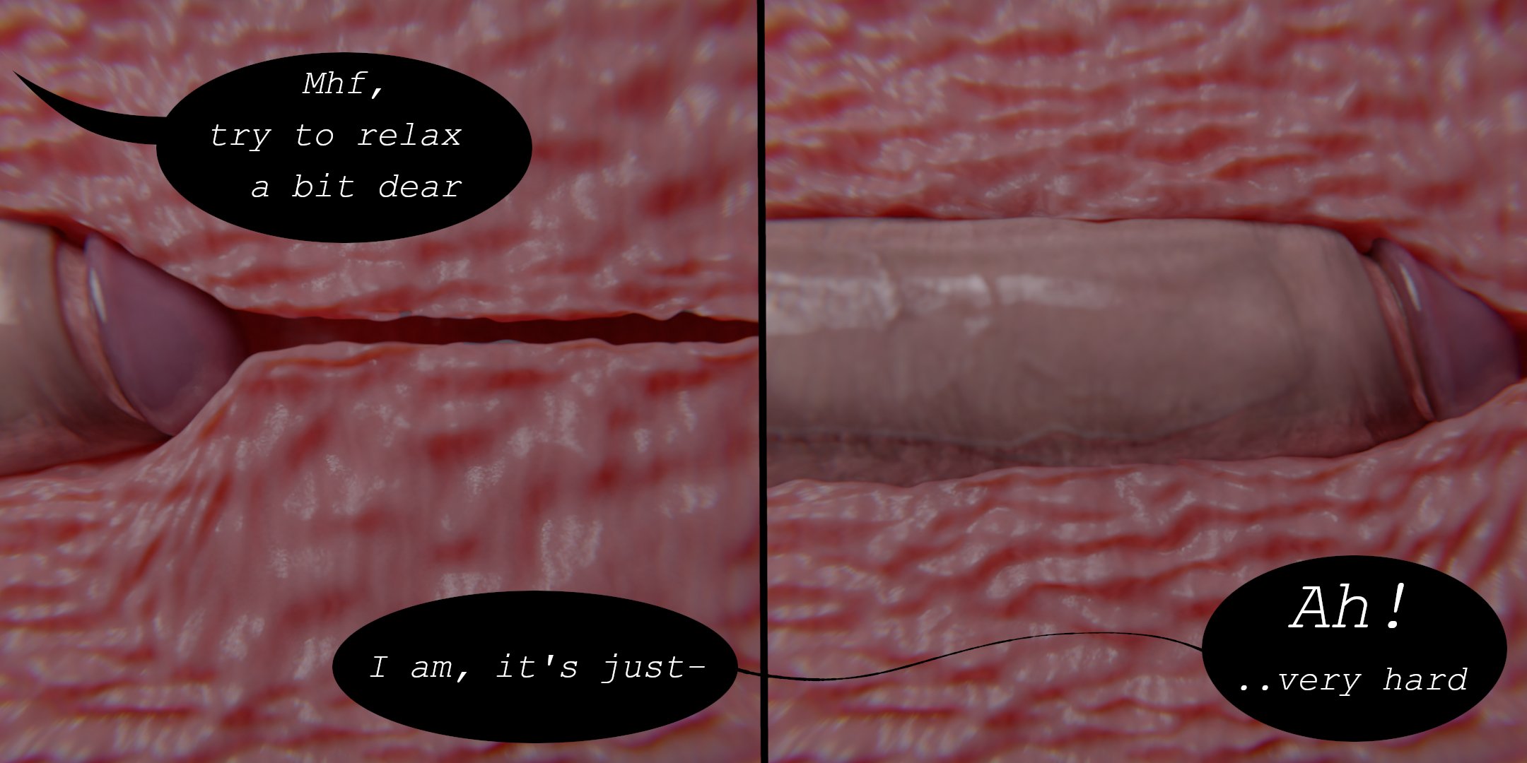 1futa, 1girls, 3d, anal, anal sex, big breasts, blender, breasts, caption, cd projekt red, ciri, comic, dickgirl, english text, female, from behind, futa on female, futanari, intersex, light skin, light-skinned female, light-skinned futa, medium ass, pinup, red hair, revealing clothes, scrappy-coco, the witcher, the witcher (series), the witcher 2, the witcher 3: wild hunt, triss merigold, white hair