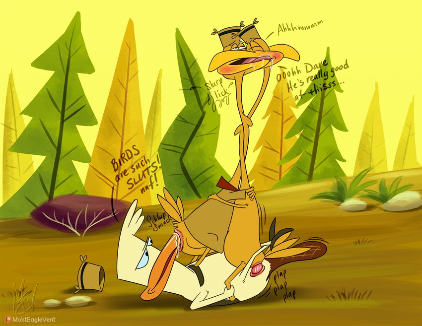 anal animal_genitalia animal_humanoid anthro anus avian avian_humanoid beak beak_fetish beak_play beak_sex beakjob bird camp_lazlo cartoon_network cloaca cloacal cloacalingus dave_loon edward_(camp_lazlo) friends genitals group group_sex humanoid kissing licking loon male mammal moisteaglevent monotreme oral penetration ping_pong_loon platypus rimming sex threesome tongue tongue_out vent