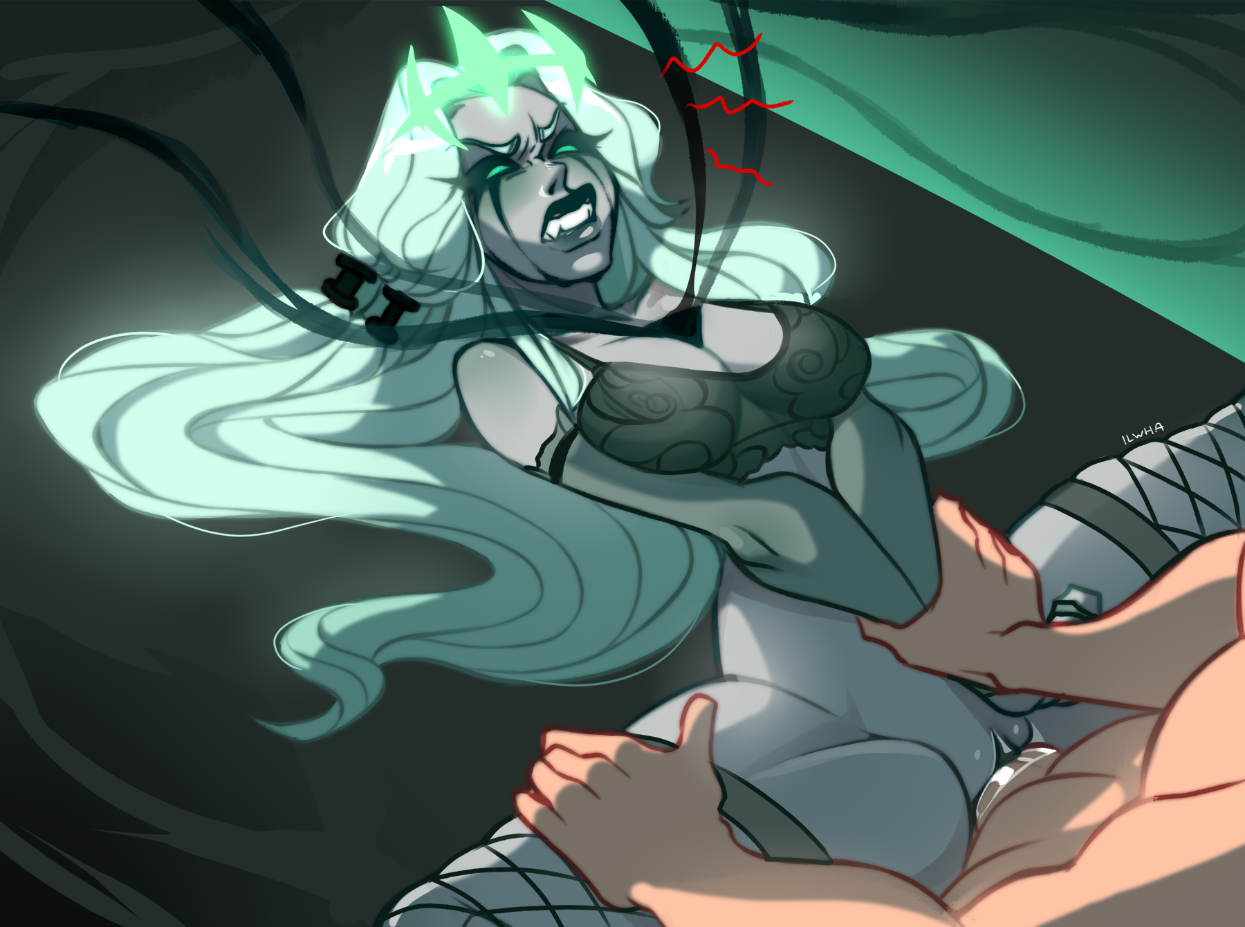 2021, angry, angry sex, black lipstick, breasts, corruption, enemy conversion, female, genderswap, genderswap (mtf), ilewdha, league of legends, male, medium breasts, mtf crossgender, mtf transformation, pussy, riot games, ruination, ruined king symbol, rule 63, straight, the ruined king saga, transformation, vaginal penetration, viego (league of legends), white hair