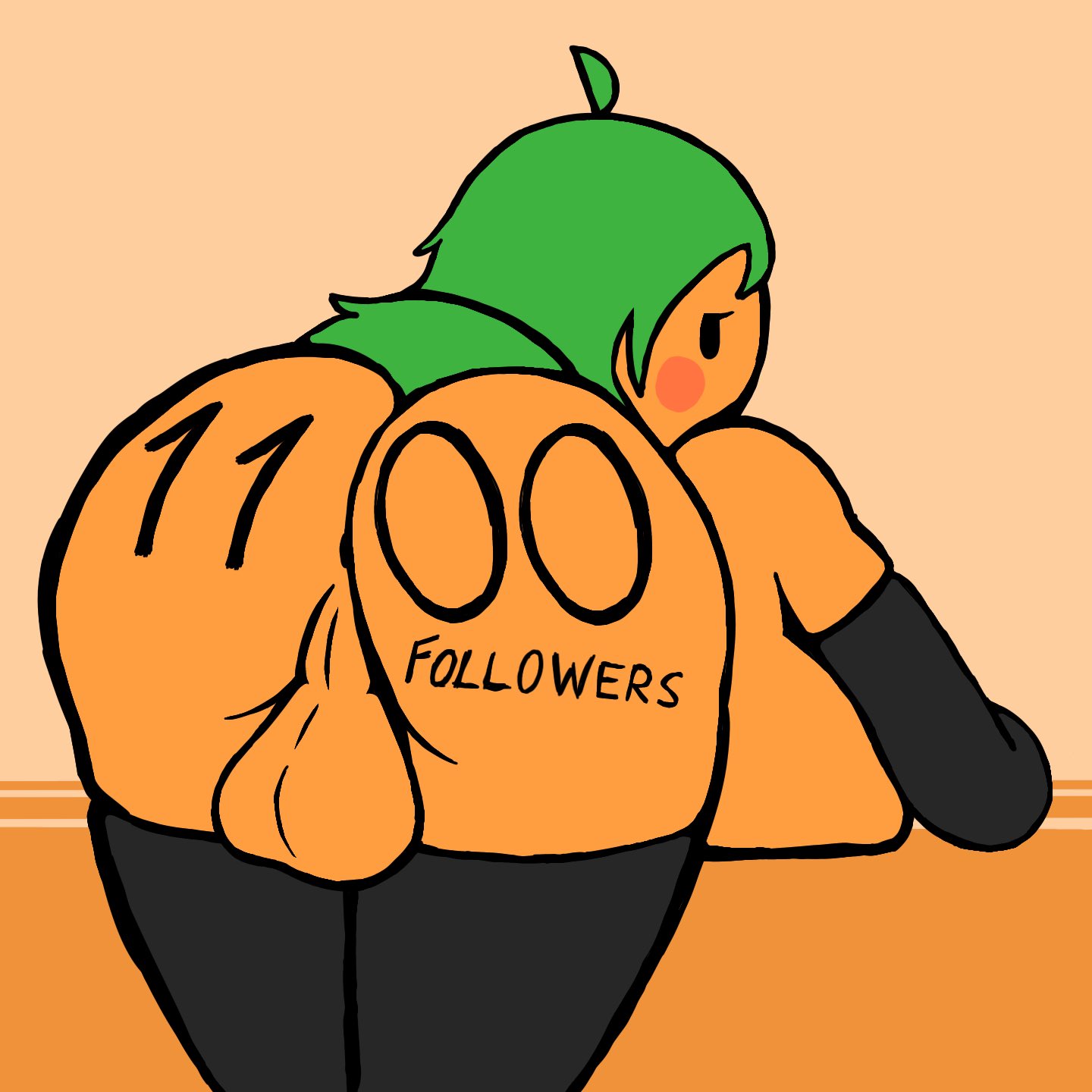 1futa anus ass backsack balls bent_over big_ass big_breasts breasts dickgirl elbow_gloves futa_only futa_sans_pussy futanari gloves green_hair humanoid looking_back nude orange orange_skin orangejuicemann plant plant_girl poppy_(orangejuicemann) solo text thighhighs