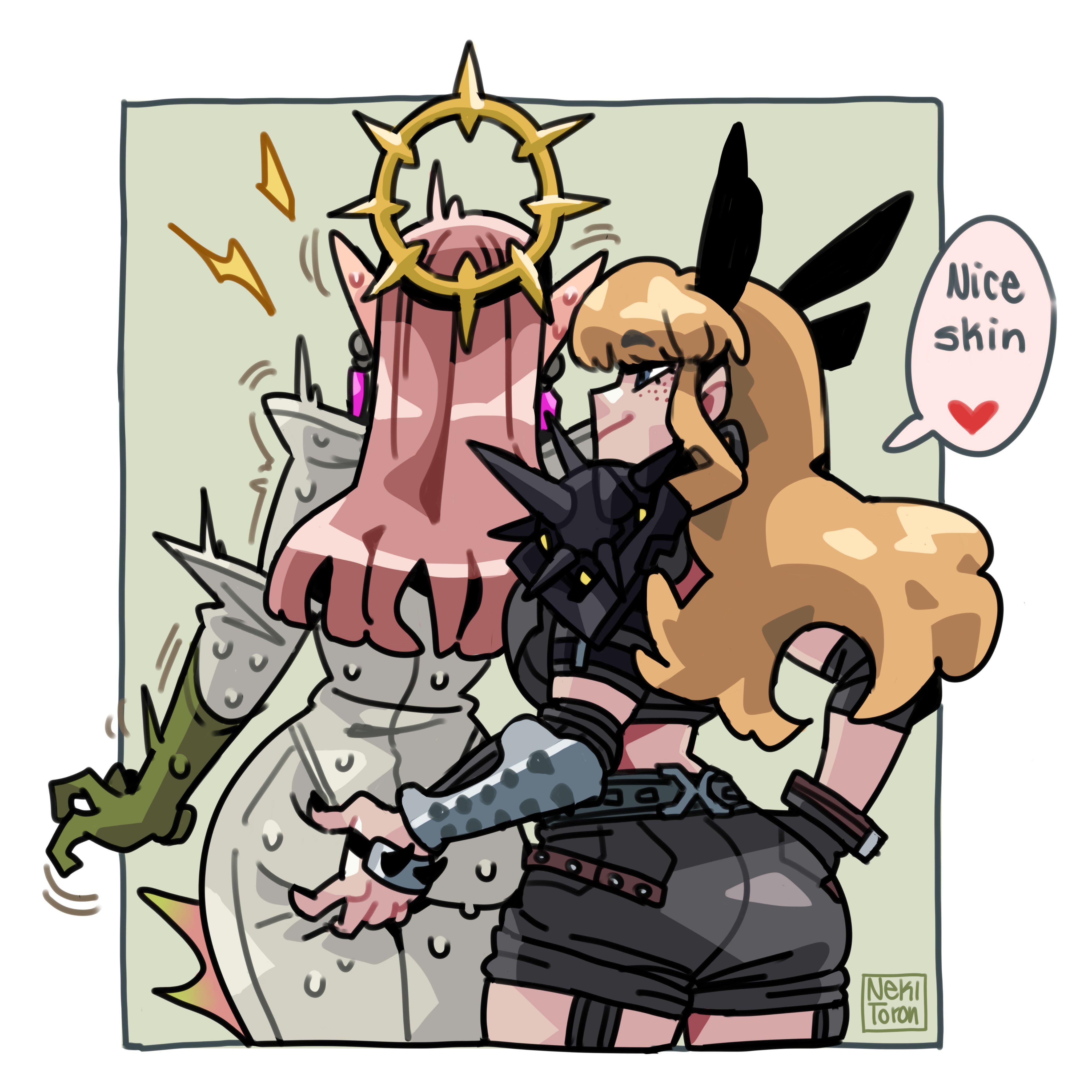 2d, 2girls, ass, ass grab, clothed, clothed female, dagger (growth decay), dagger (marvel rivals), dagger (marvel), female, female only, groping, groping ass, magik (illyana rasputin), magik (marvel rivals), marvel, marvel comics, marvel rivals, nekitoototo, tandy bowen, yuri