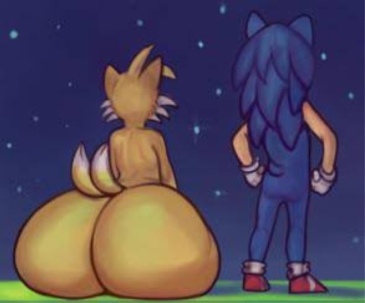 2boys big_ass blursed classic_sonic classic_tails funny male male_only meme miles_tails_prower reddit sonic sonic_(series) sonic_mania sonic_the_hedgehog sonic_the_hedgehog_(series) stardust_speedway tails tails_the_fox xd