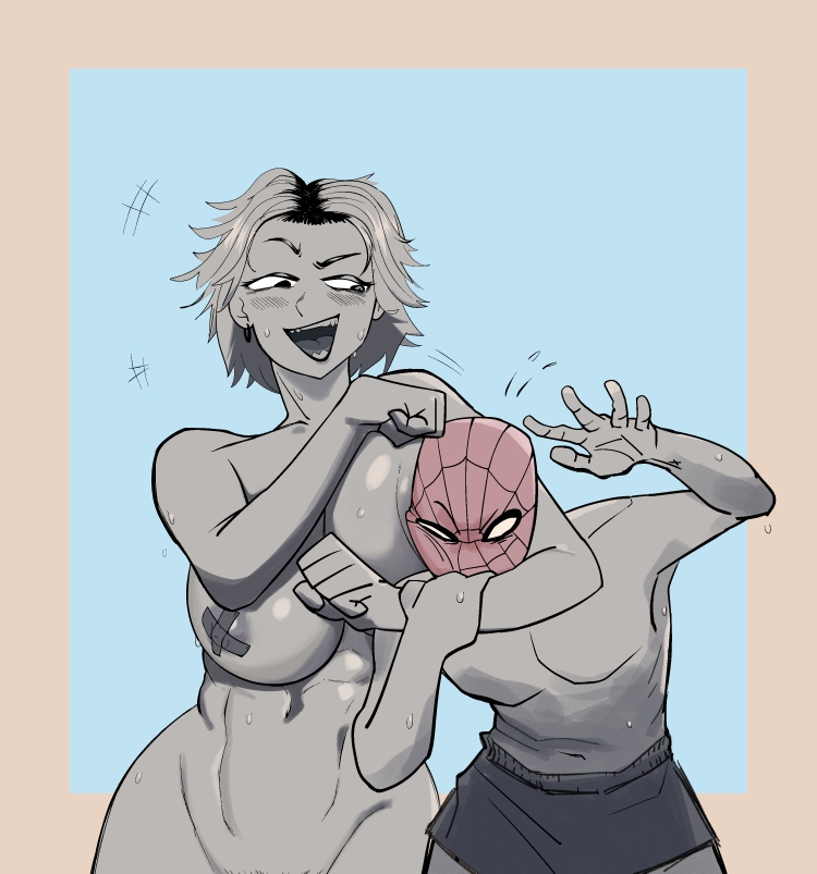 1boy, 1boy1girl, artist request, avengers, big ass, big breasts, black widow (marvel), breasts, bust, busty, curvaceous, curvy, curvy figure, digital media (artwork), female, hips, hourglass figure, huge ass, huge breasts, large ass, large breasts, legs, light skin, light-skinned female, light-skinned male, male, male/female, marvel, marvel cinematic universe, marvel comics, mature, mature female, peter parker, pool, scene reference, spider-man, spider-man (series), spider-man: brand new day, straight, thick, thick legs, thick thighs, thighs, thunderbolts, unknown artist, voluptuous, waist, water, white widow, wide hips, yelena belova