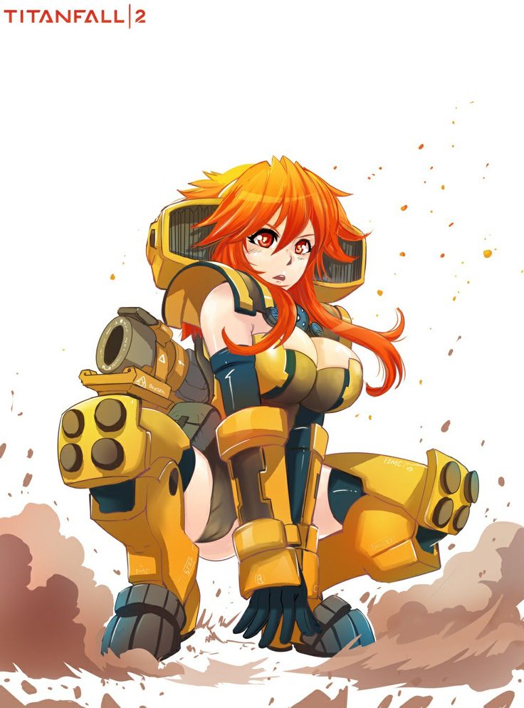 female rule_63 scorch_(titanfall) squatting titan titanfall unknown_artist