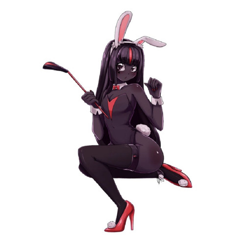 bunny bunny_ears bunnysuit darkie_chan lil_darkie lil_darkie_chan nuumaster spider_gang