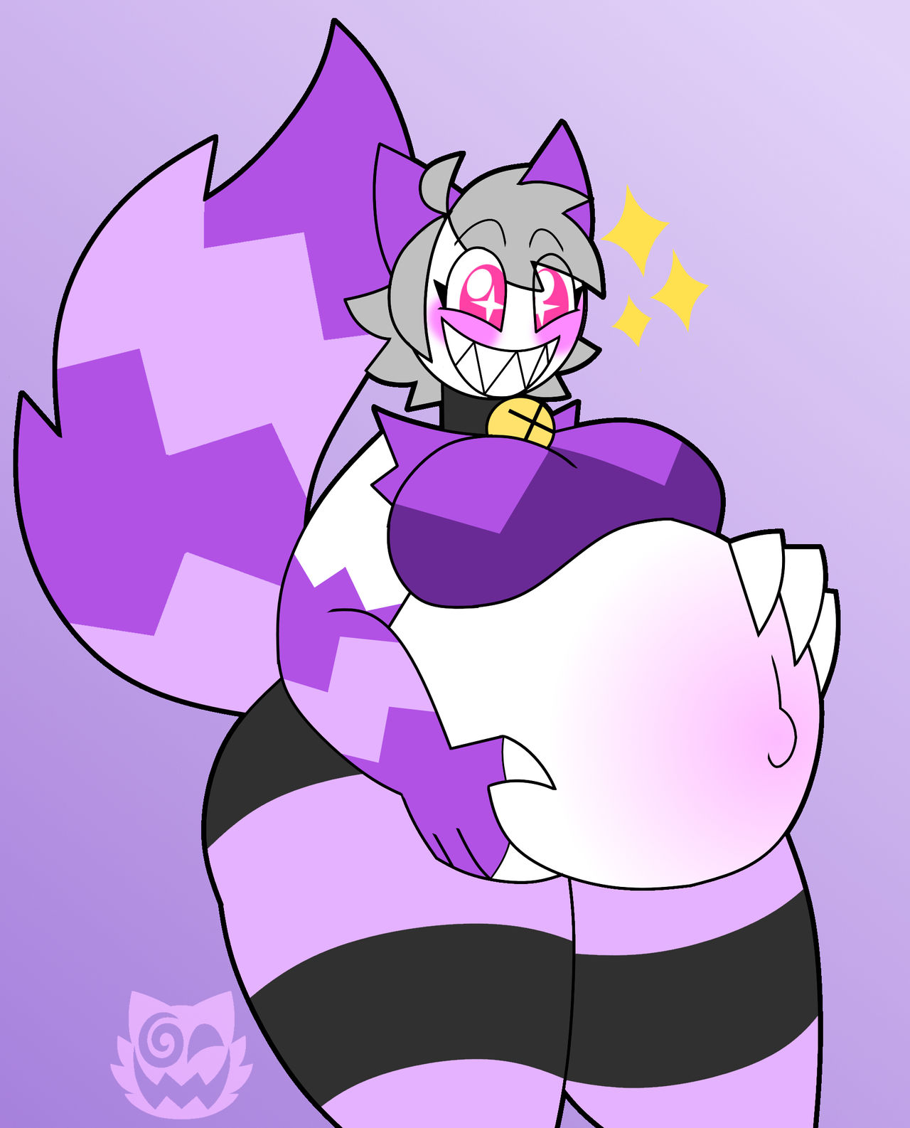 artist name, bunny ears, cat ears, color showing through skin, deviantart, deviantart username, egg laying, emo, feline, furry, furry female, goth, goth girl, jiggle, jiggling ass, komfy46, pregnancy, pregnant, pregnant belly, pregnant female, rabbit, rabbit tail, slime, slime inflation, slime monster, unbirthing, vore, vore belly, vore comic, vore sex, wiggle lines