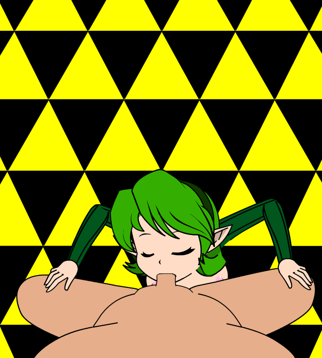 1boy 1girls animated deepthroat edit fellatio female green_hair male minus8 nintendo ocarina_of_time oral oral_sex ppppu saria short_hair tagme the_legend_of_zelda third-party_edit