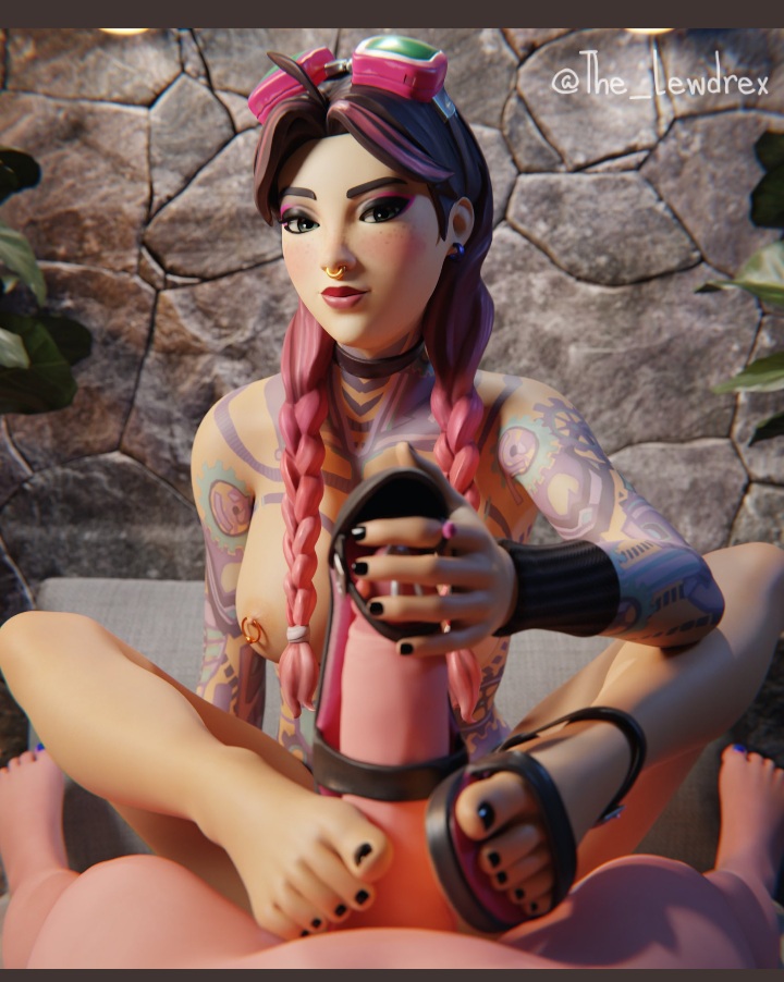 1girls, 3d, beach jules, black nails, feet, female, fingernails, foot fetish, footjob, fortnite, fortnite: battle royale, futanari, intersex, jules (fortnite), lewdrex, nail polish, tattoos everywhere, toenail polish, toenails