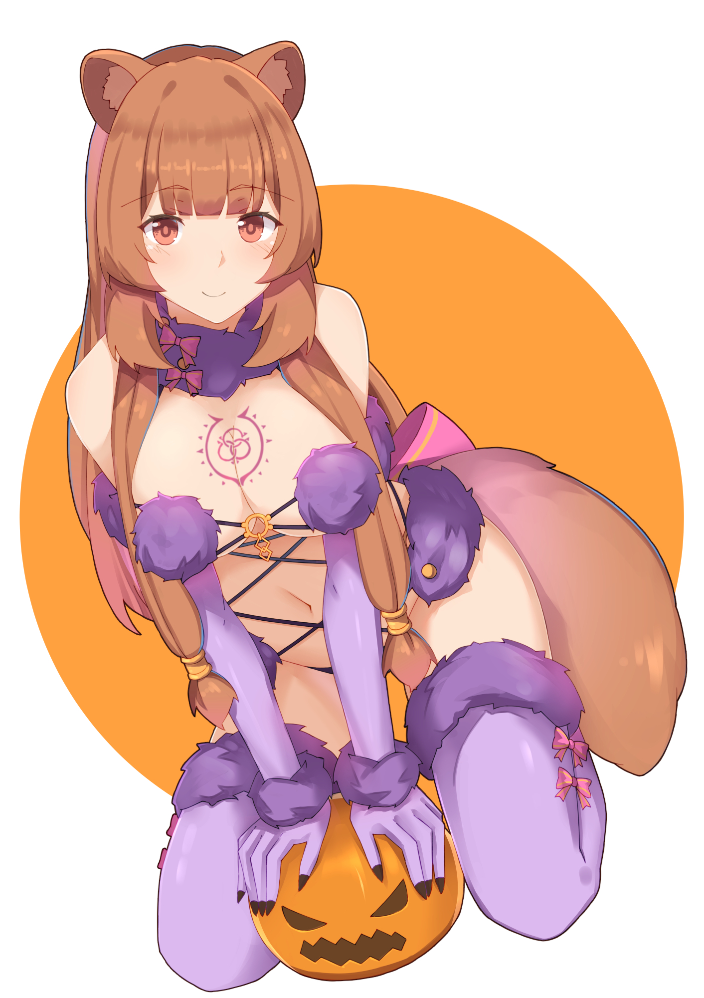 female, halloween costume, raphtalia, slave, slave crest, tagme, tate no yuusha no nariagari, the rising of the shield hero
