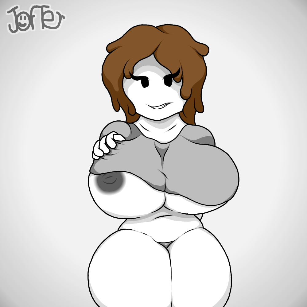 ass big_ass big_breasts breasts jafter oc original_character provocative