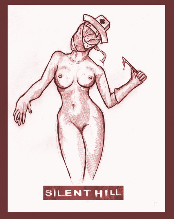 2d bubble_head_nurse english_text female female_only nurse nurse_(silent_hill) silent_hill silent_hill_(film) silent_hill_homecoming solo tagme text