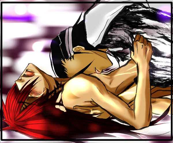 abarai_renji bleach byakuya_kuchiki kuchiki_byakuya renji_abarai tagme yaoi