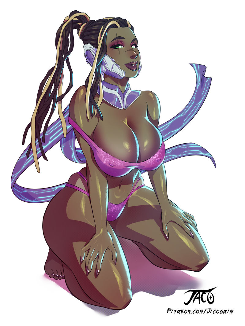 1girls, bandai, barefoot, breasts, brown body, brown hair, brown skin, cleavage, curvy, dark skin, dark-skinned female, dreadlocks, feet, female, hips, hourglass figure, iacolare, jacogram, kunoichi, large breasts, lingerie, looking at viewer, master raven, mature, nail polish, namco, ninja, stockings, tekken, tekken 7, thick, thick legs, thick thighs, thighs, toes, video game, video games, wide hips