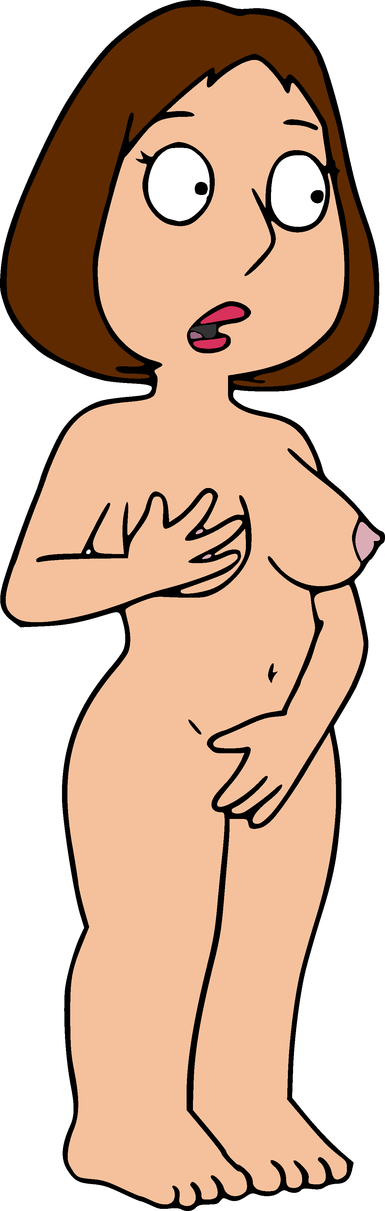family_guy female hand_on_pussy meg_griffin nude pngx_(artist) standing