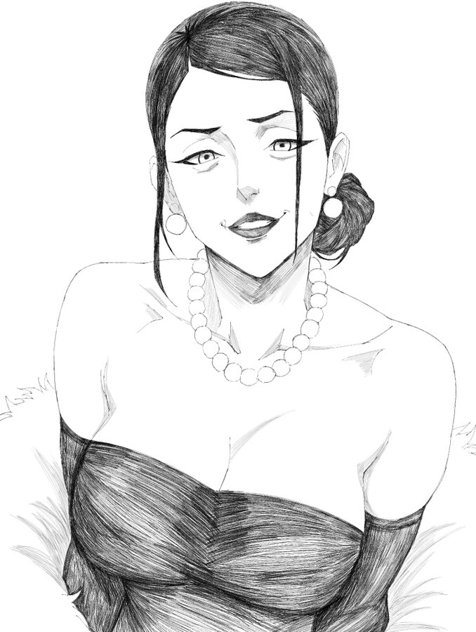 1girls, alternate version available, asian, asian female, black hair, debbie grayson, female, female only, fully clothed, hex mamaniac, image comics, invincible, invincible (tv series), milf, solo