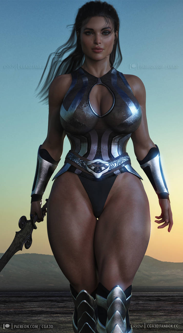 1girls 3d abs areolae artist_name asgardian athletic athletic_female big_breasts blue_eyes breasts cga3d curvaceous curvy curvy_body curvy_female curvy_figure erotichris female female_only lady_sif large_breasts long_hair looking_at_viewer marvel marvel_cinematic_universe marvel_comics muscular muscular_female mythology navel norse_mythology small_waist solo solo_female standing sword thick_thighs thighs thin_waist thor_(series) voluptuous voluptuous_female watermark