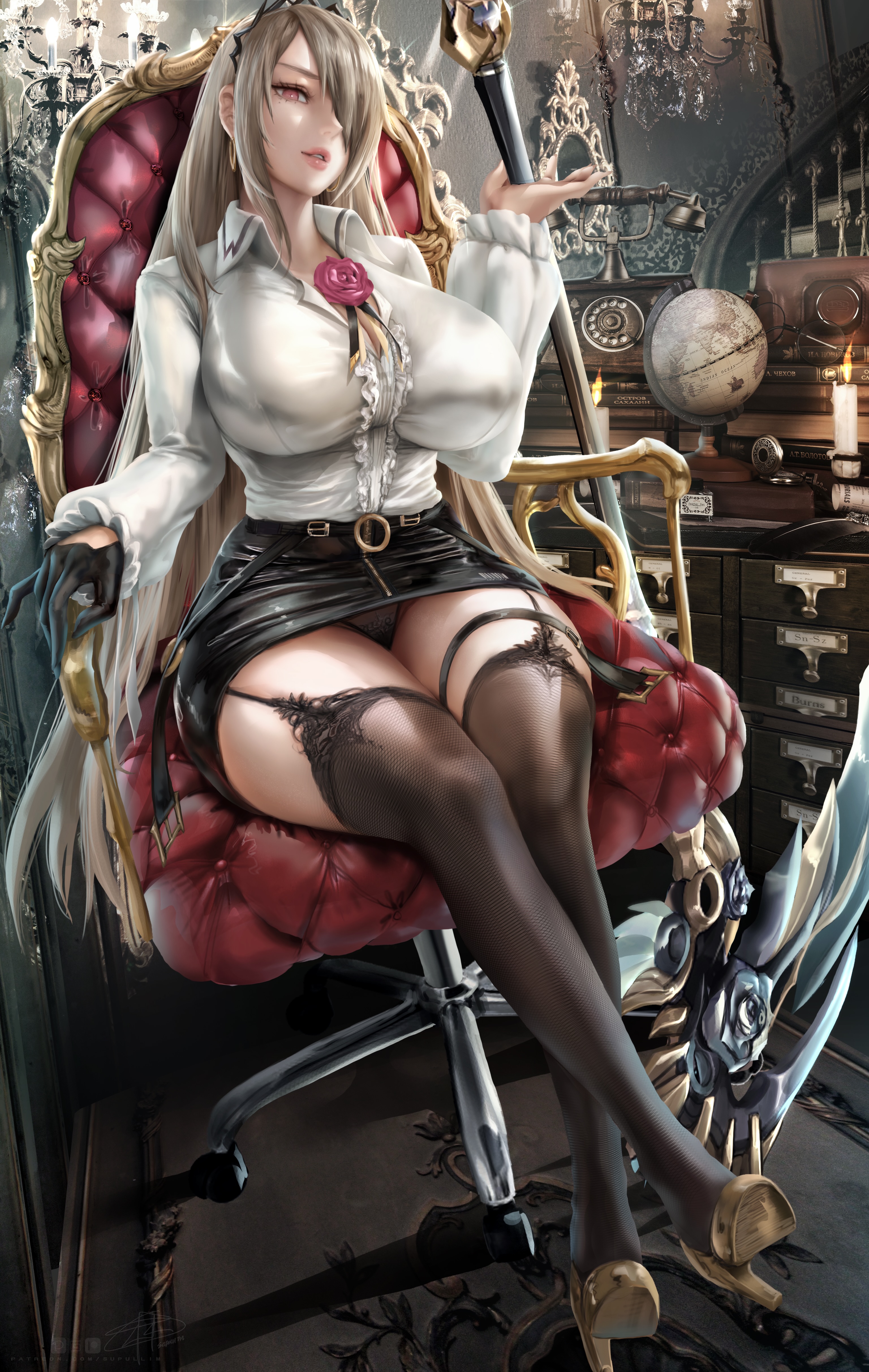 benghuai xueyuan, big breasts, breasts, female, honkai impact, rita rossweisse, supullim