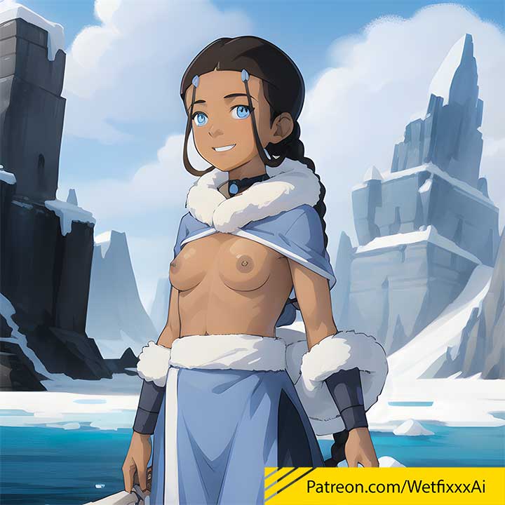 1girls ai_generated arctic avatar_legends avatar_the_last_airbender blue_eyes braid breasts brown_hair clothed female ice katara nature nature_background nickelodeon partially_clothed partially_nude petite petite_body petite_female petite_girl slim slim_waist small_breasts stable_diffusion teen teen_girl teenage_girl teenager water water_tribe wetfixxxai young younger_female