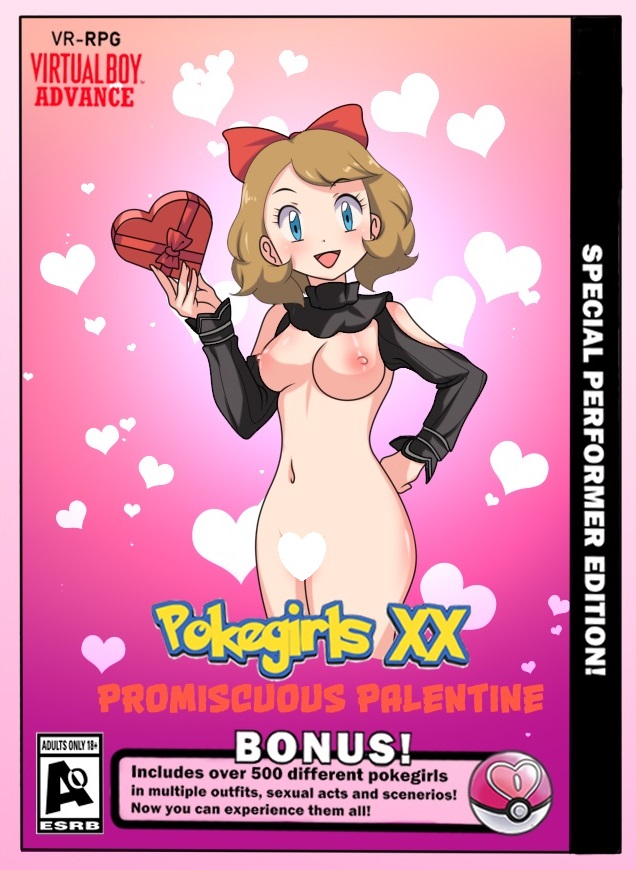 1girls exposed_breasts exposed_pussy game_cover gottahenthemall nude_female palentine's_day_serena pokemon pokemon_masters pokemon_xy serena_(pokemon) serena_(pokemon_games) tagme valentine's_day virtual_boy