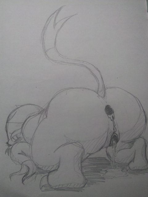 anthro anus mienshao monochrome pencil_(artwork) pokémon_(species) pokemon pokemon_bw pussy_juice sketch tail traditional_media_(artwork) vagina whitelily