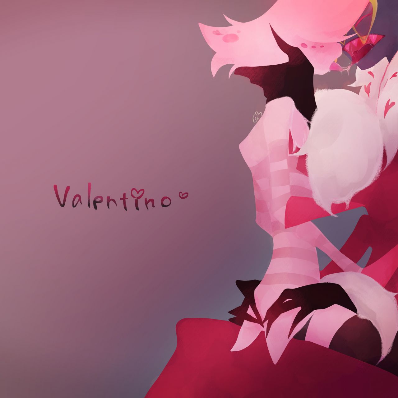 2boys, angel dust (hazbin hotel), arachnid, blush, clothed, eyes covered, femboy, gay, glasses, hand on hip, hand on neck, hands on ass, hazbin hotel, kissing, male, male only, male/male, moth, open mouth, purple skin, red eyes, saliva, saliva on tongue, saliva string, saliva swap, saliva trail, sharp teeth, sitting, sitting on lap, size difference, spider, squint, thighhighs, thighs, tongue, tongue out, valentino (hazbin hotel), white fur, white hair, yaoi