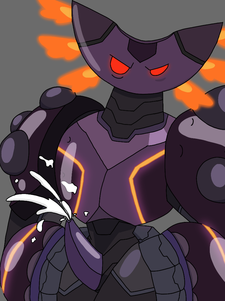 amphibia_(finale) amphibia_(season_3) amphibia_(series) amphibian cock cum dick non-human non-human_only nsfw purple_body robot_boy robot_focus robot_only robot_penis