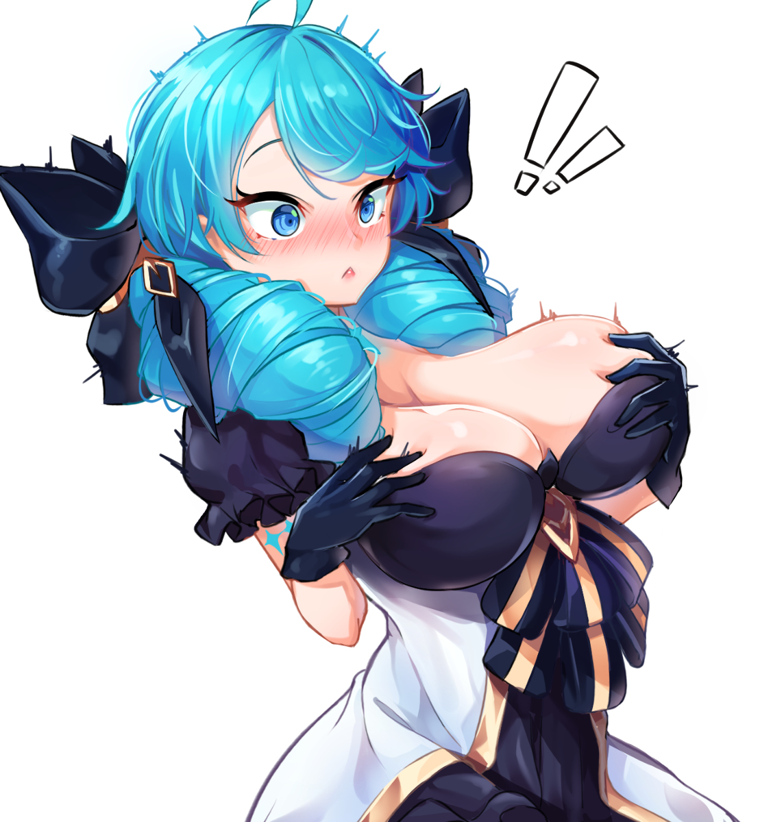 1girls, duwk225, female, female focus, female only, gwen (league of legends), league of legends