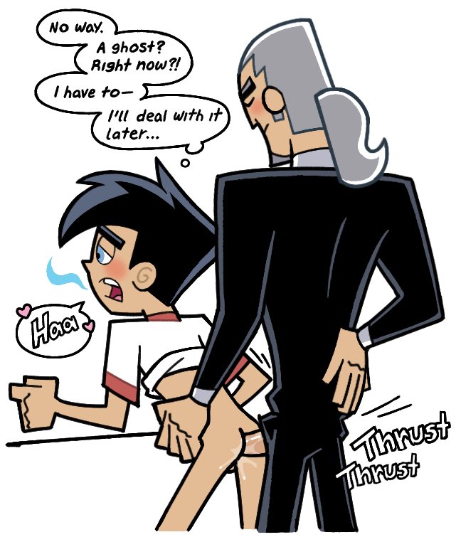 anal danny_fenton danny_phantom gay male male_only male_penetrating tagme vlad_masters white_background yaoi