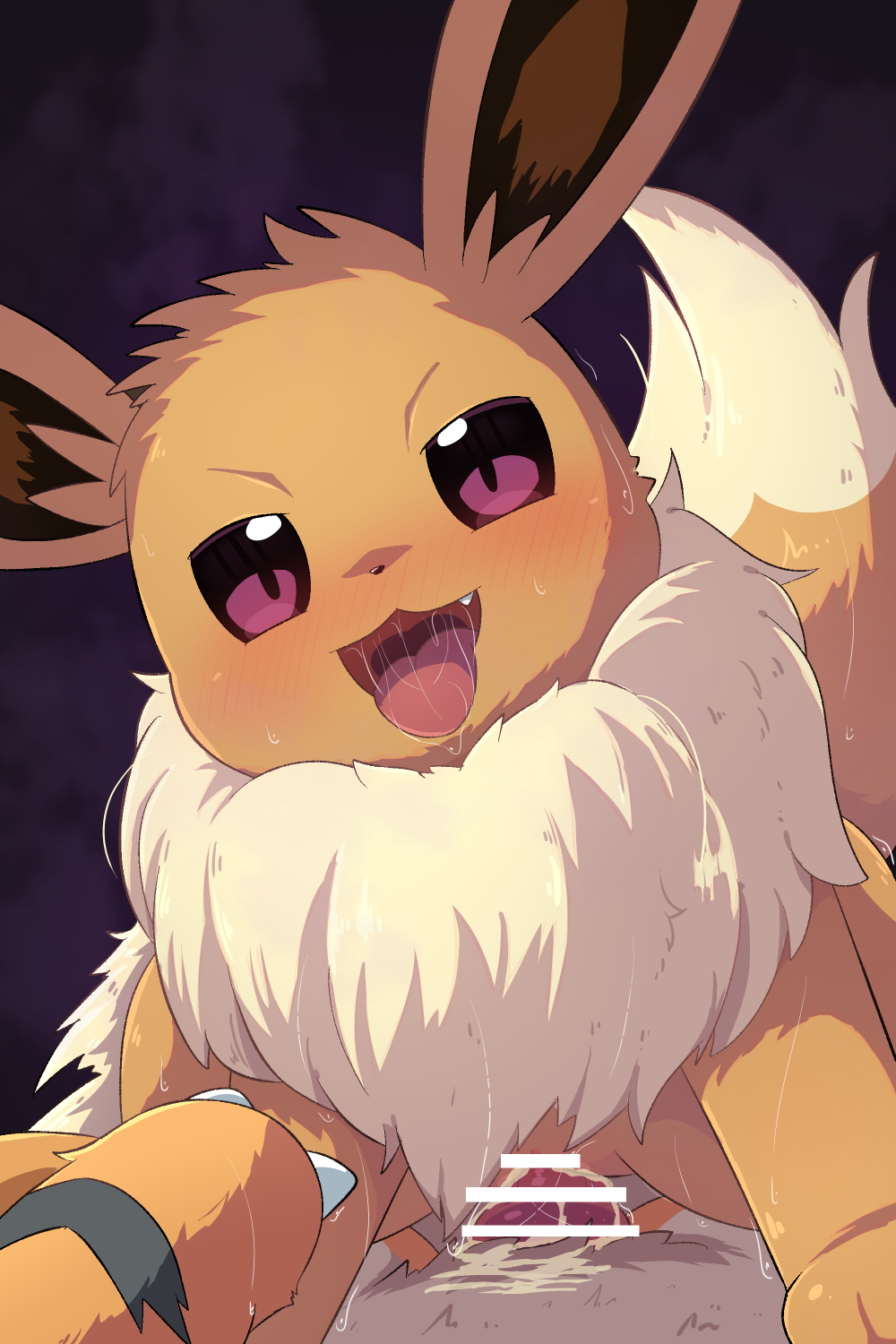 bodily_fluids brown_body brown_fur censor_bar cum cum_in_pussy cum_inside duo eevee erection female female_penetrated feral feral_on_feral feral_penetrated fur generation_1_pokemon genital_fluids genitals growlithe hi_res male male/female male_penetrating male_penetrating_female multicolored_body multicolored_fur nintendo penetration penile penile_penetration penis pokemon pokemon_(species) quadruped rumine sex tail tan_body tan_fur tongue tongue_out vaginal_penetration