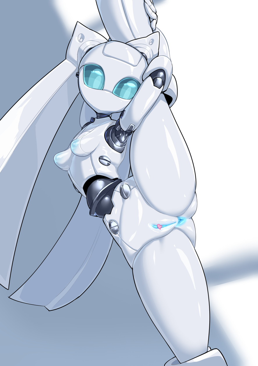 1girls, anus, ass, blue anus, blue eyes, blue nipples, blue pussy, boobs, breasts, censored, disney, disney channel, drossel von flugel, female, female only, fireball (series), mouthless, nipples, open legs, pochincoff, pussy, robot, robot girl, small breasts, solo, solo female, spread legs, thick thighs, tits, vagina, white background, white body