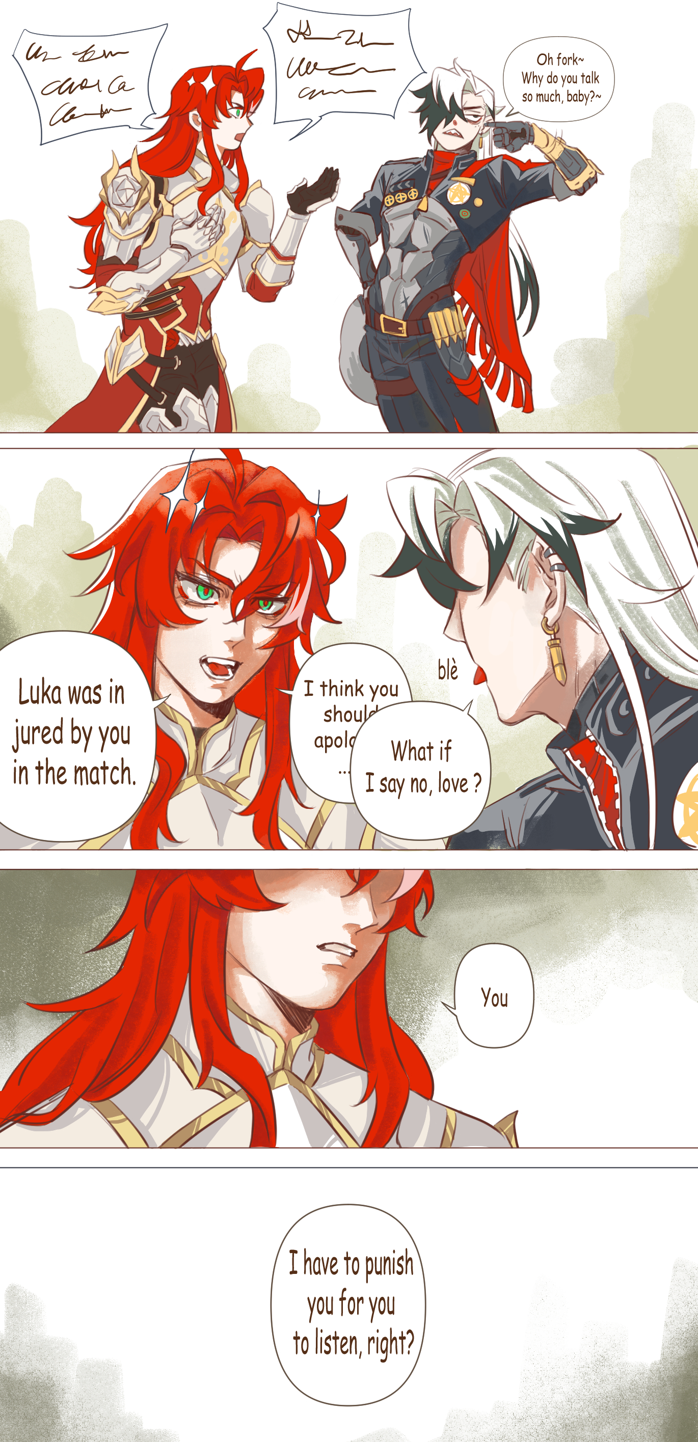 argenti (honkai: star rail), boothill (honkai: star rail), honkai: star rail, long hair, male, pretty boy, tagme, yaoi